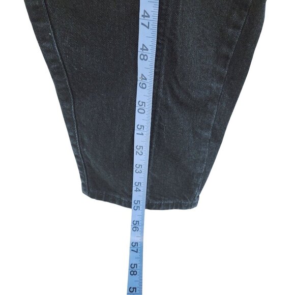 Universal Thread Womens Black Denim Sleeveless Jumpsuit Size 2  Overalls - Picture 11 of 12